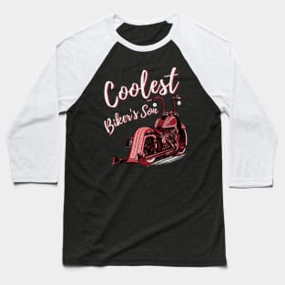 Coolest biker's son Baseball T-Shirt